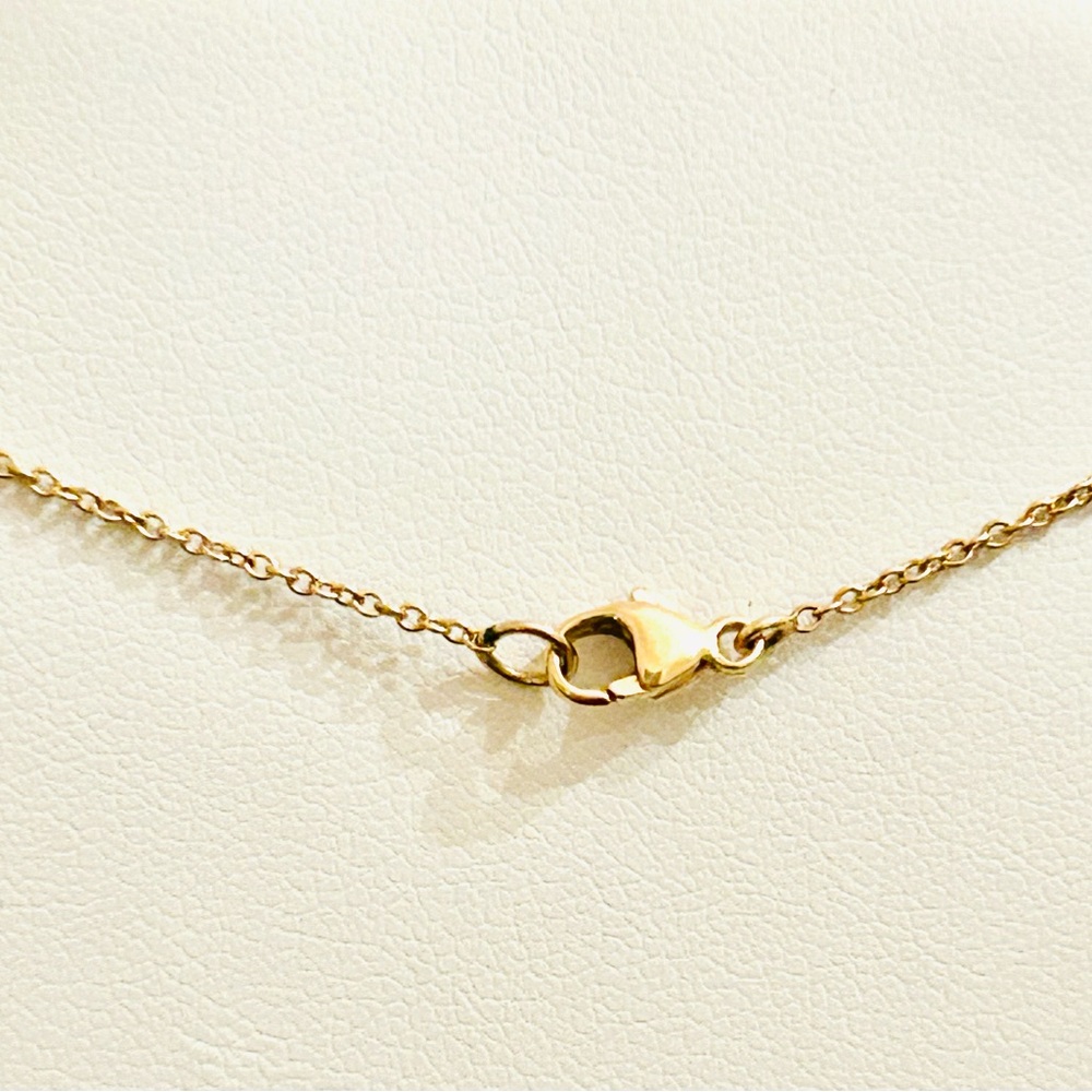 Finn New York Black Diamond Anchor Necklace View 4